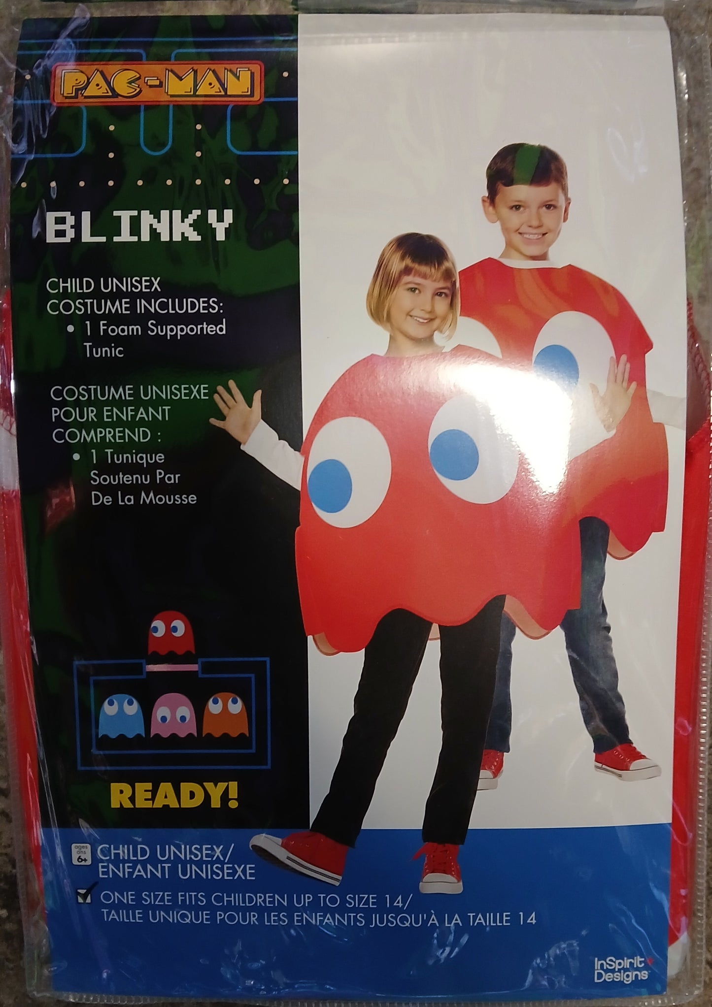 Pac-Man Ghost Child Costume