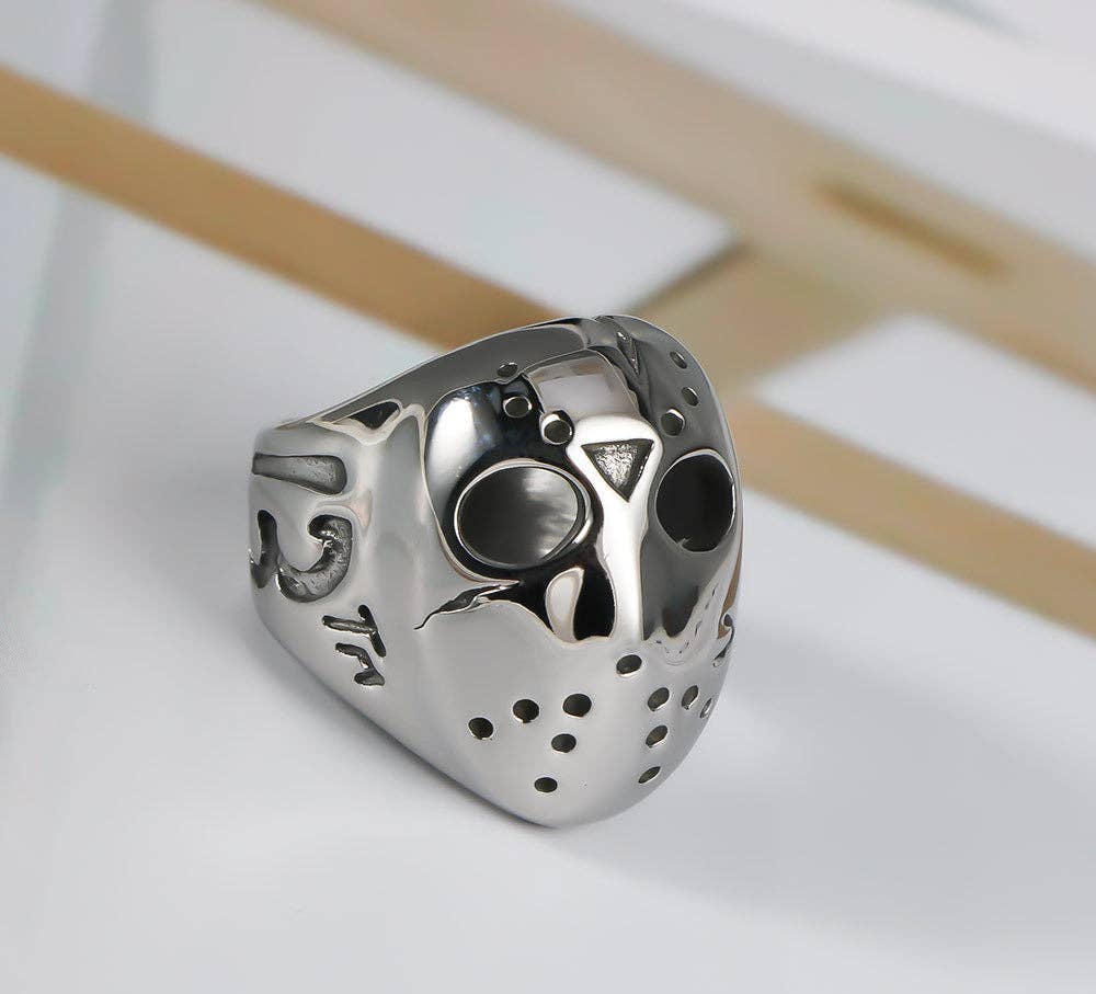 Skull Titanium Steel Ring