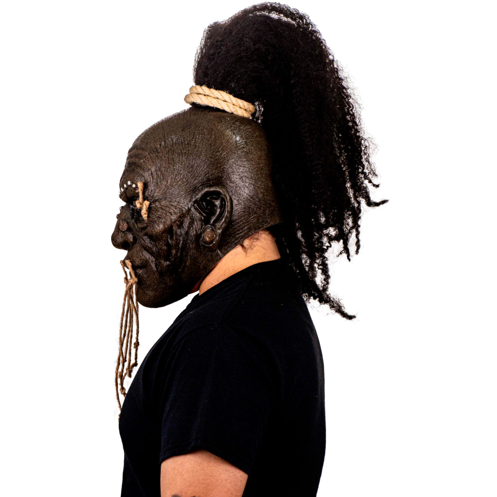 Shuar Chieftain Latex Mask