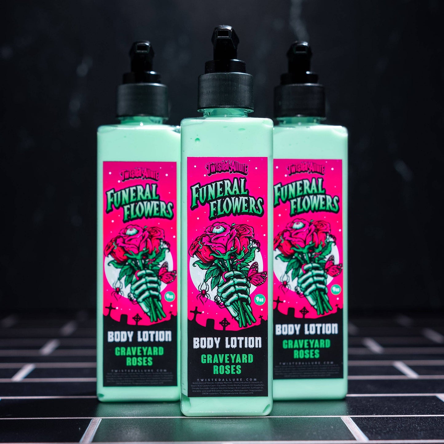 Funeral Flowers body lotion