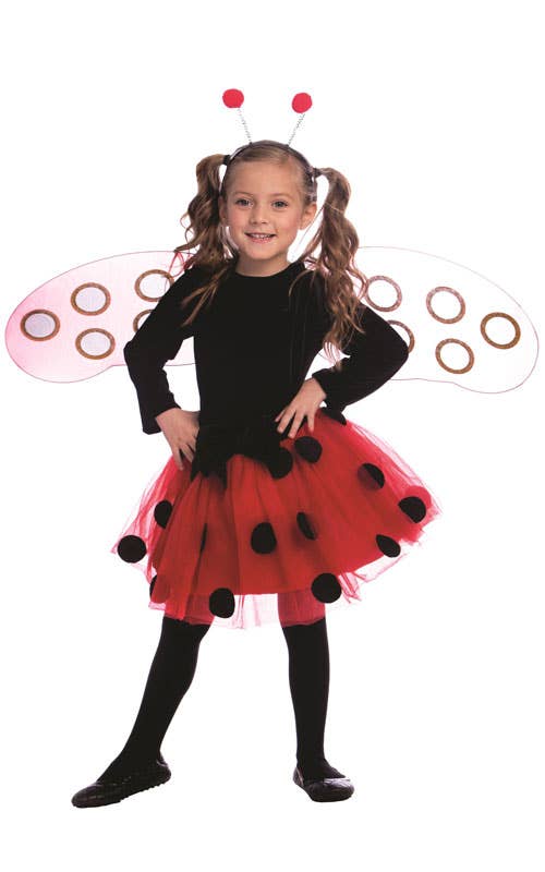 ladybug dress Dress Up America Ladybug Costume Dress for Girls