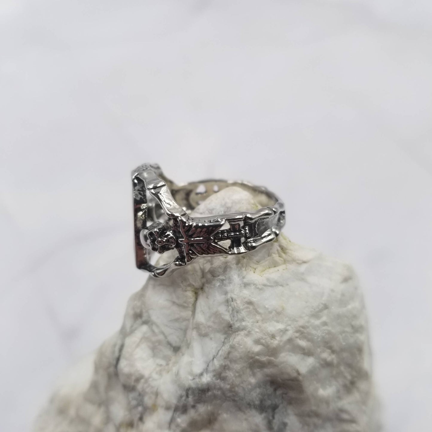 Skull Coffin Ring