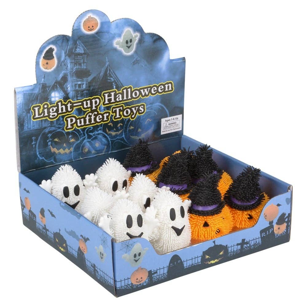 LIGHT-UP HALLOWEEN PUFFERS