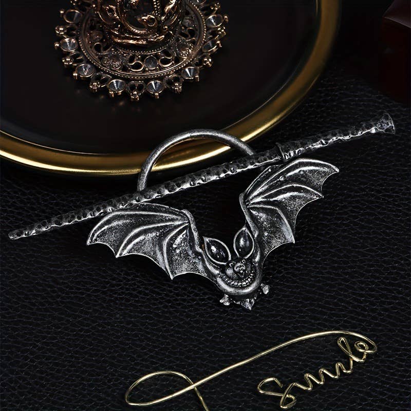 Vintage Gothic Bat Hairpin