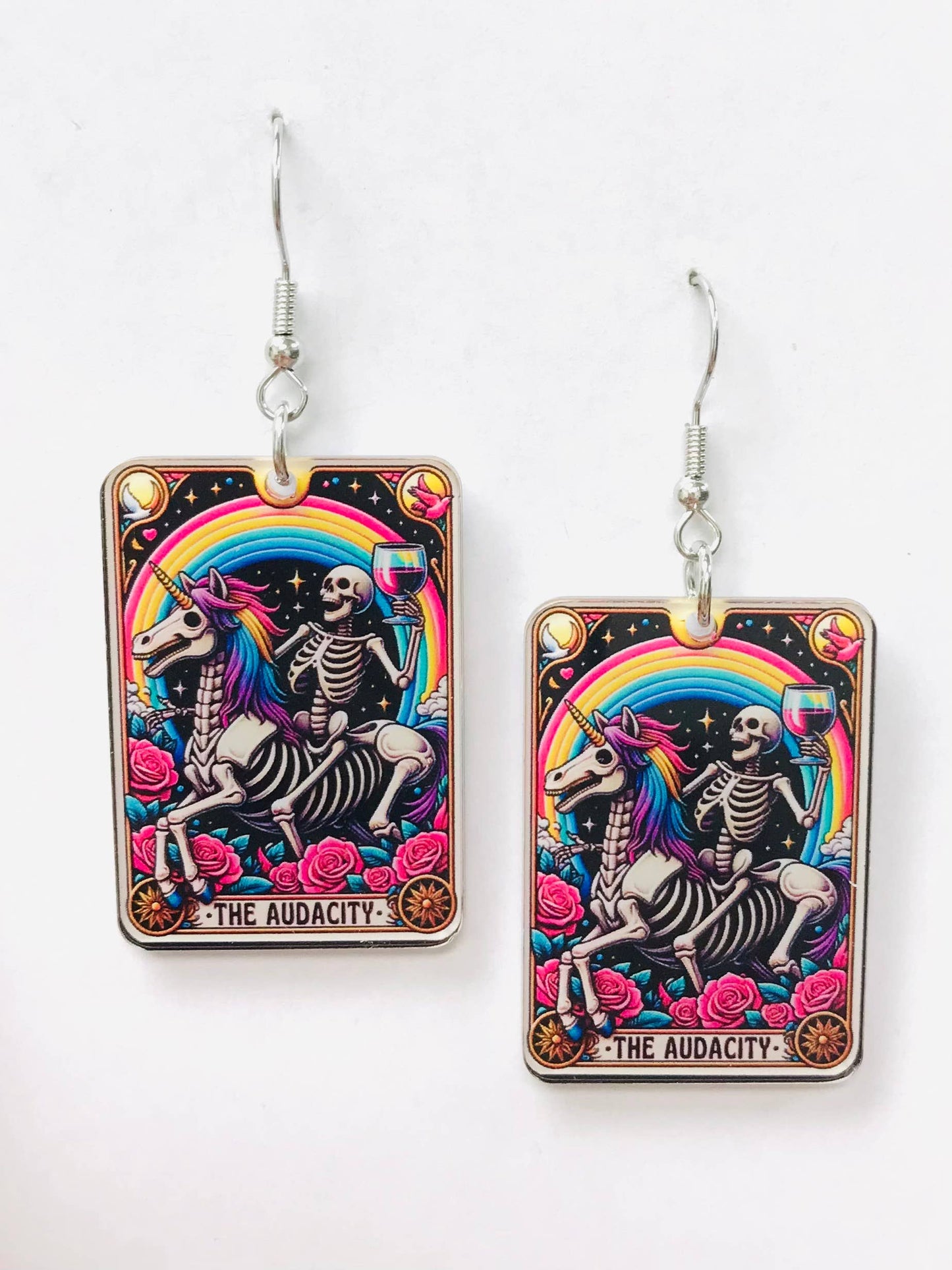 Audacity Earrings, Acrylic