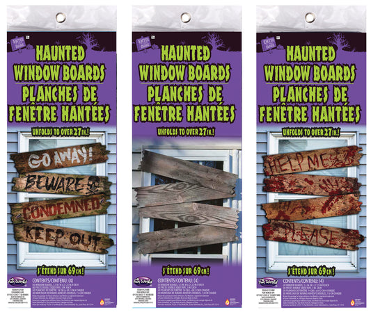 Haunted Window Boards