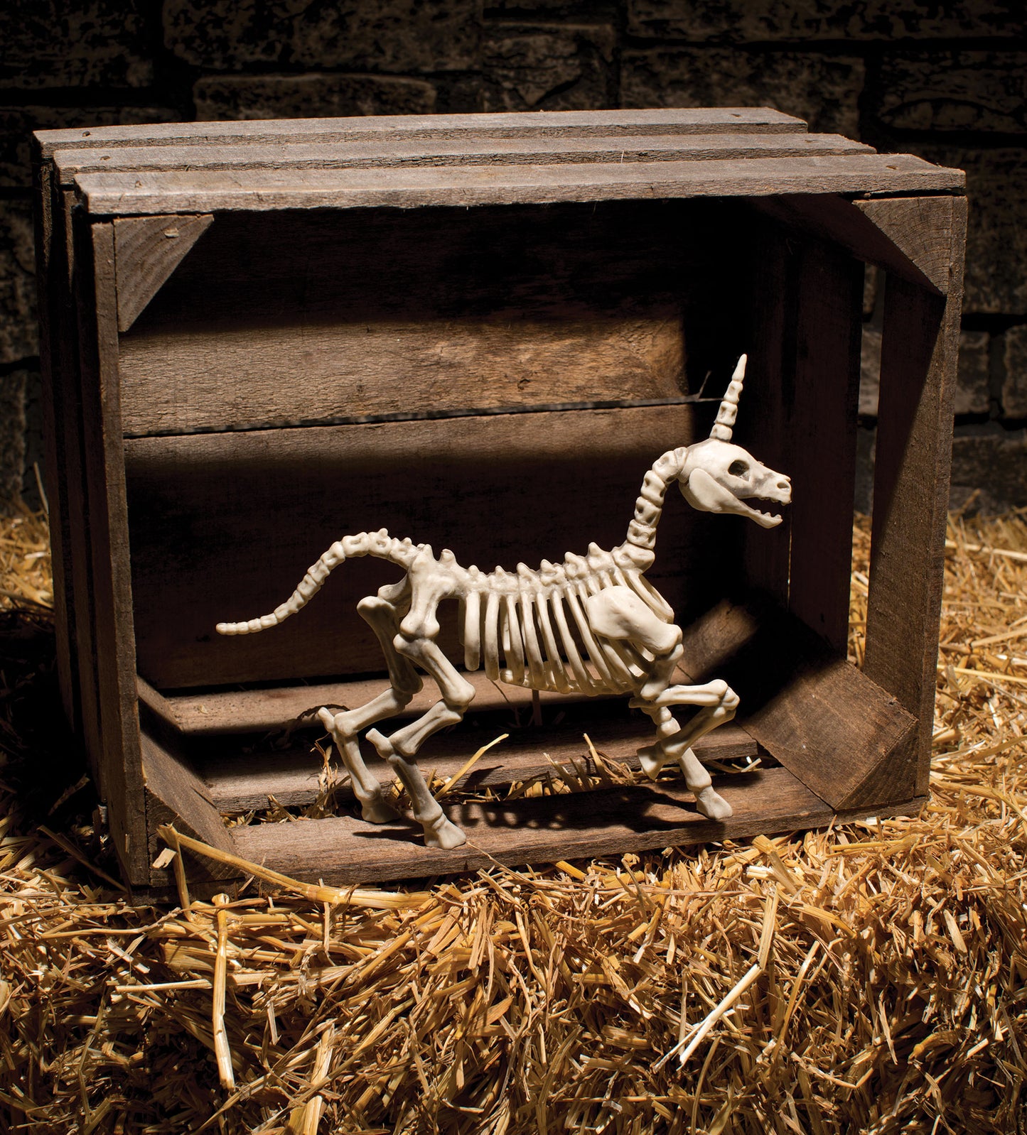 Realistic Skeleton Unicorn
