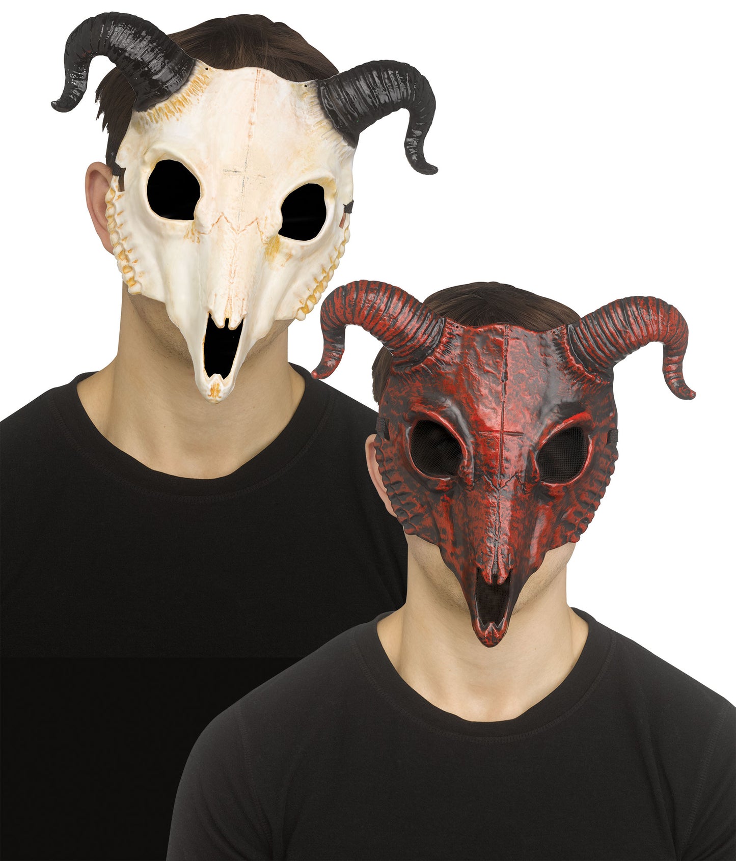 Big Horn Skull Mask