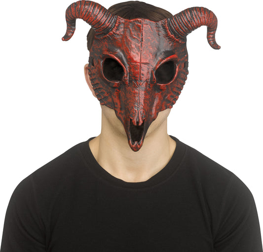 Big Horn Skull Mask
