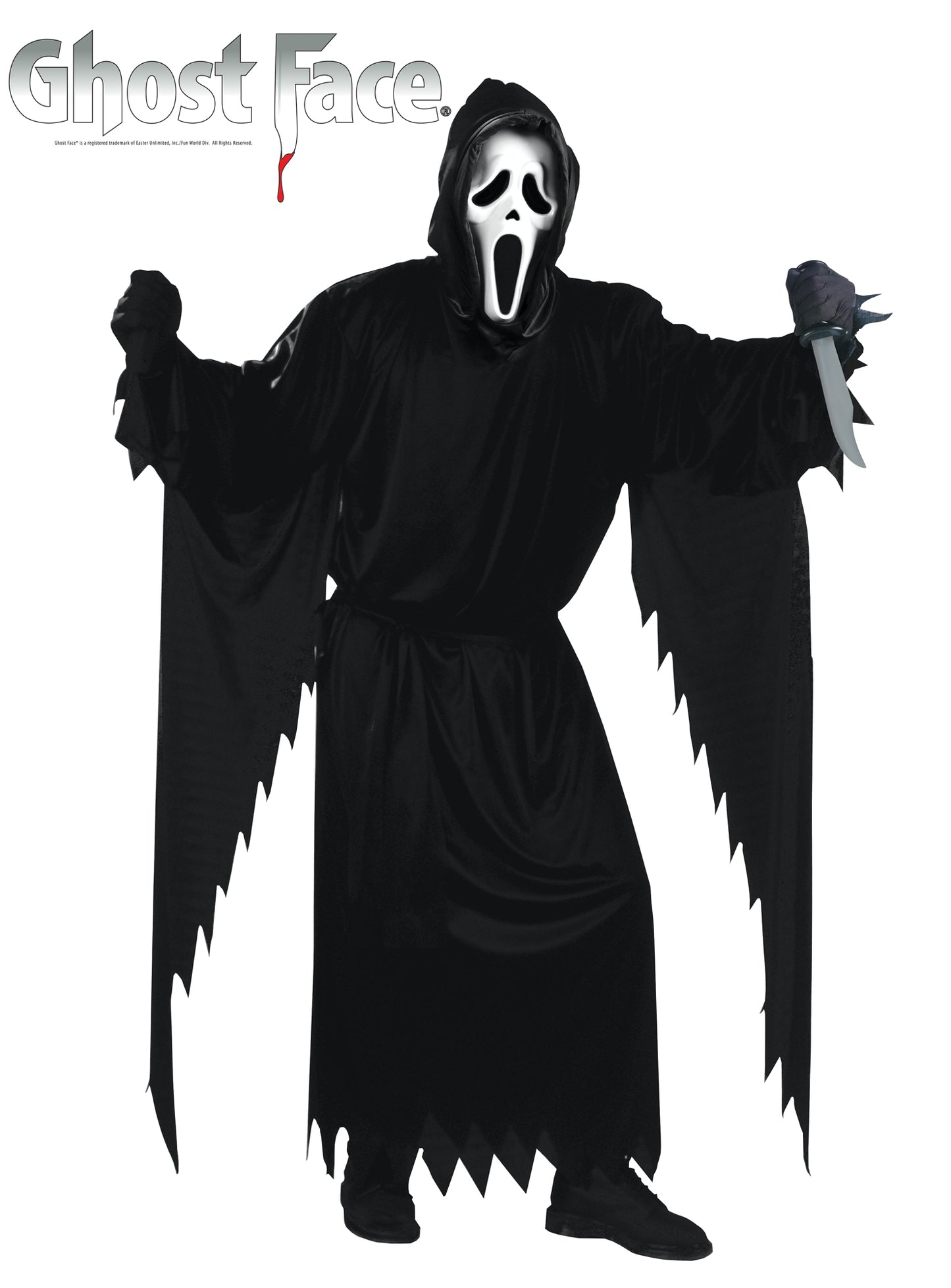 Ghost Face Adult Costume