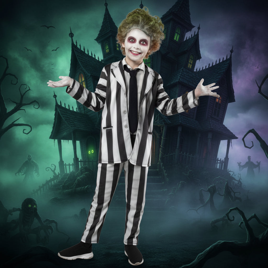 Beetlejuice Kid Costume
