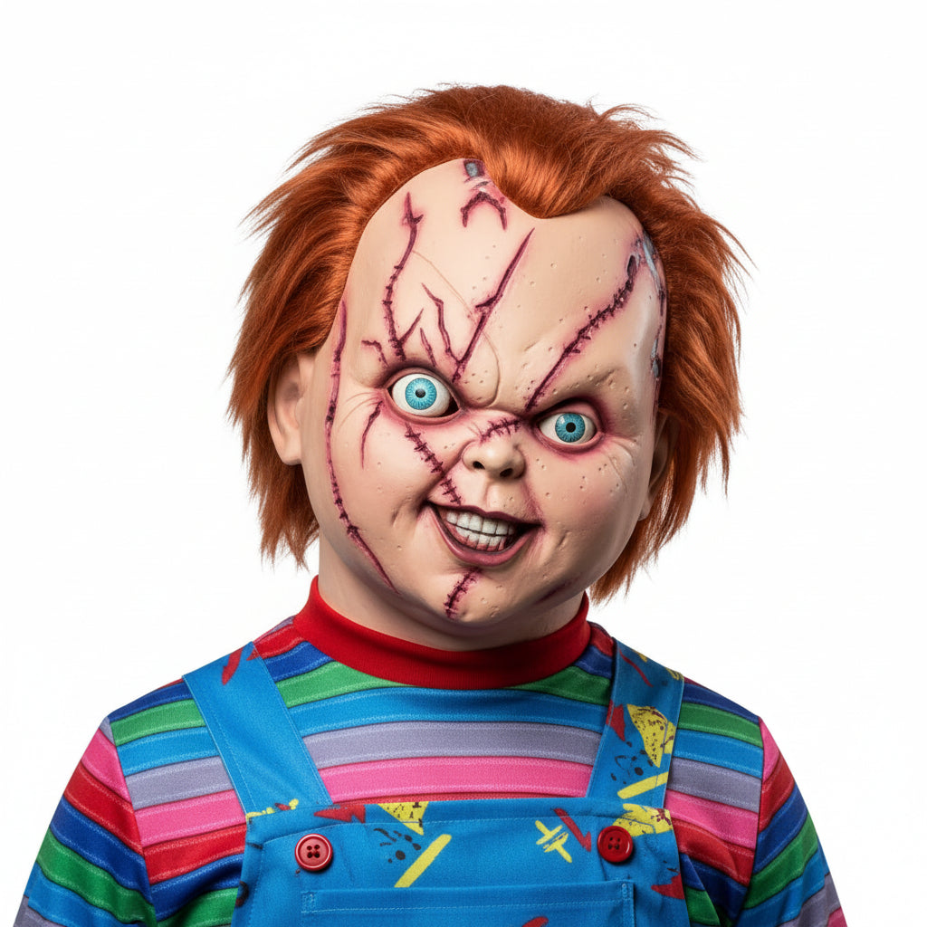 Stitched Up Chucky Overhead Mask