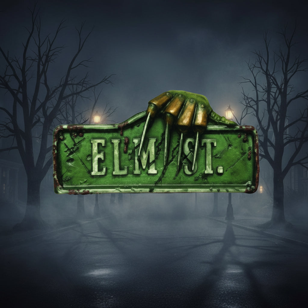 Elm St Vacuform Sign