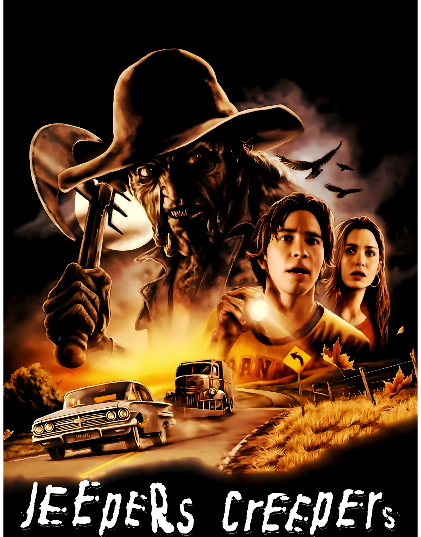 Jeepers Creepers 11x14 Print