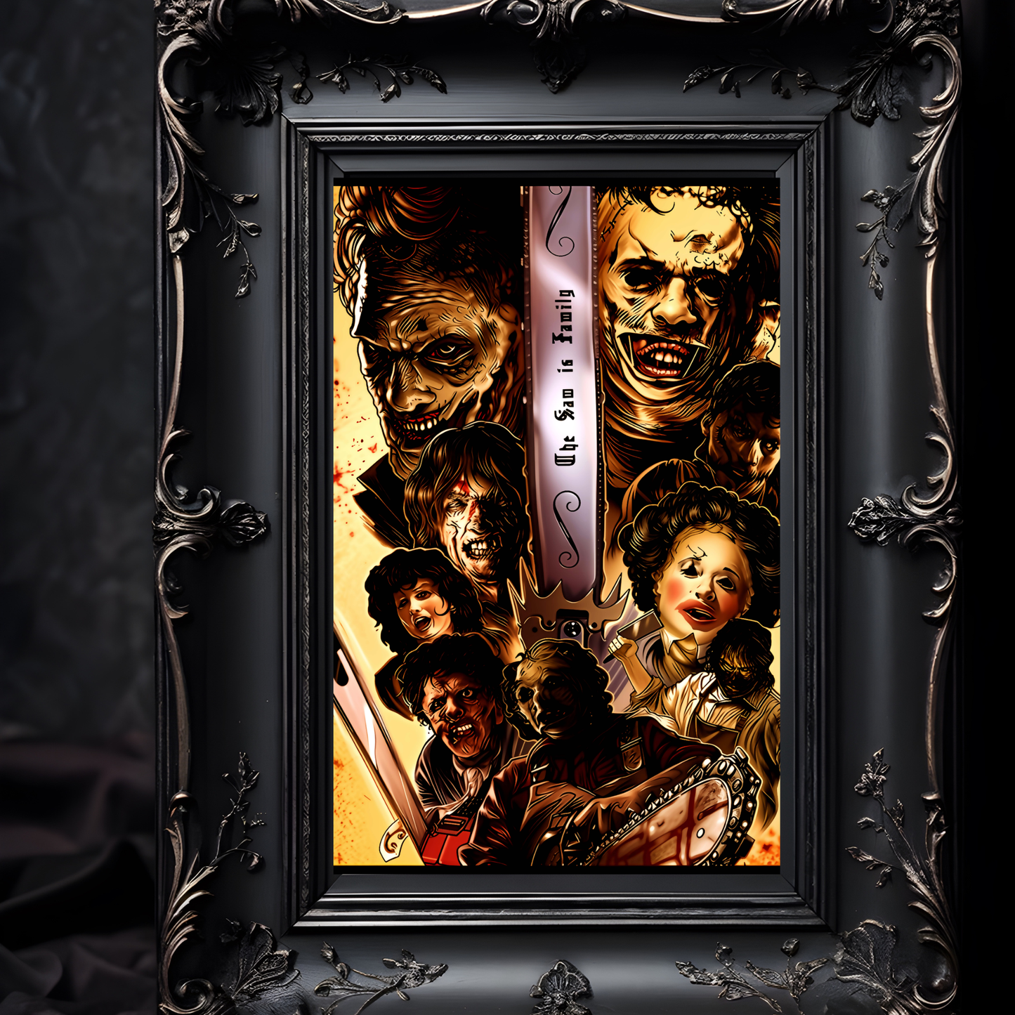 Leatherfaces Print 11x14