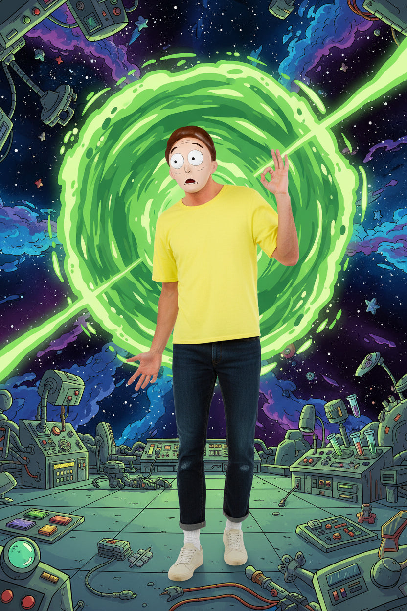 Morty Adult Costume