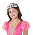 Pink Heart Tiara