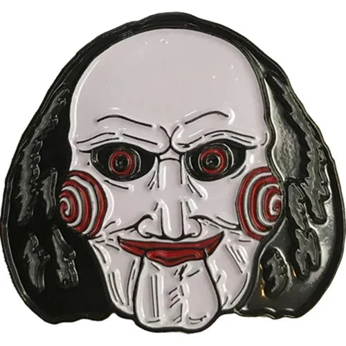 Saw Billy the Puppet Head Enamel Pin