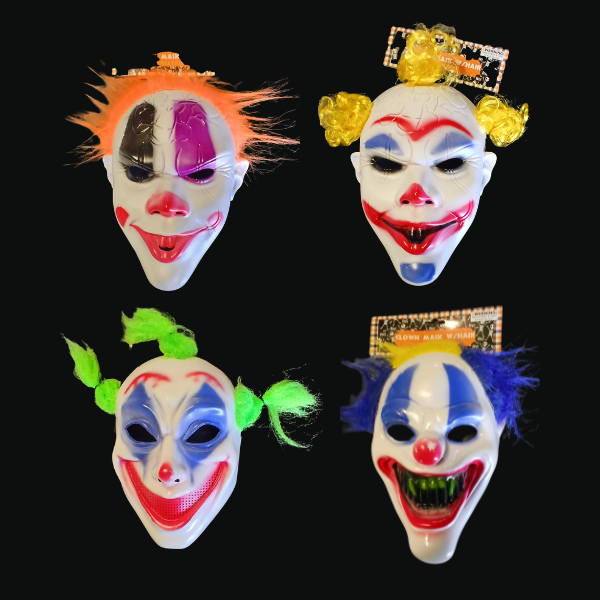 Retro Clown Masks