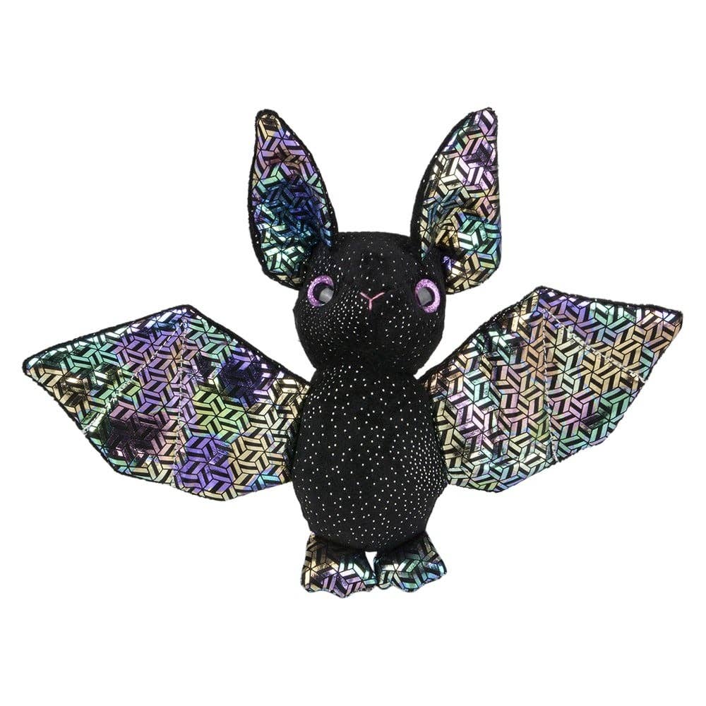 6.5" Iridescent Bat Plush Assortment - LLB Toys