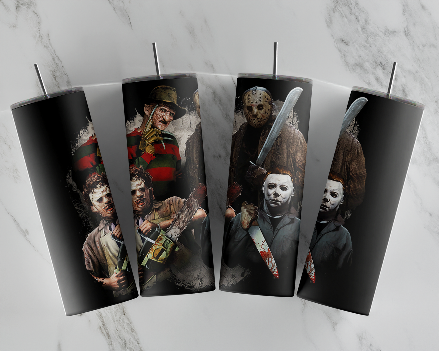 Horror Weapon Tumbler