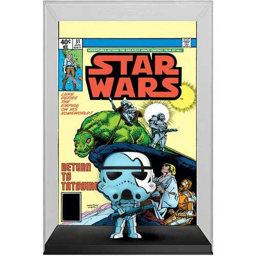 Star Wars Sandtrooper (1977) #31 Funko Pop! Comic Cover Figure #06 with Case