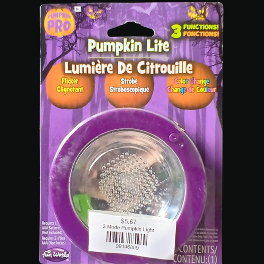 3 Mode Pumpkin Light