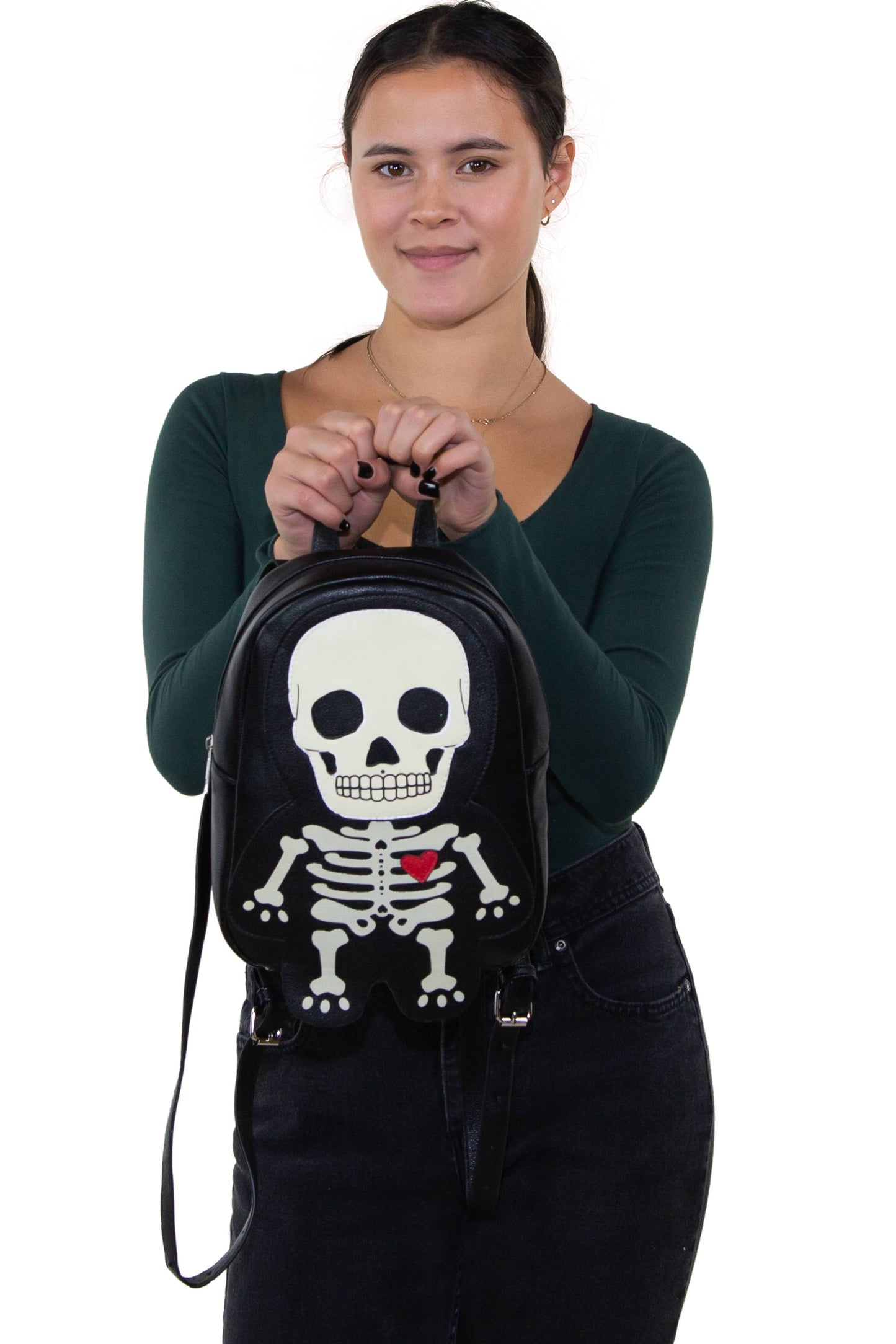 Glow in the Dark Skeleton Backpack