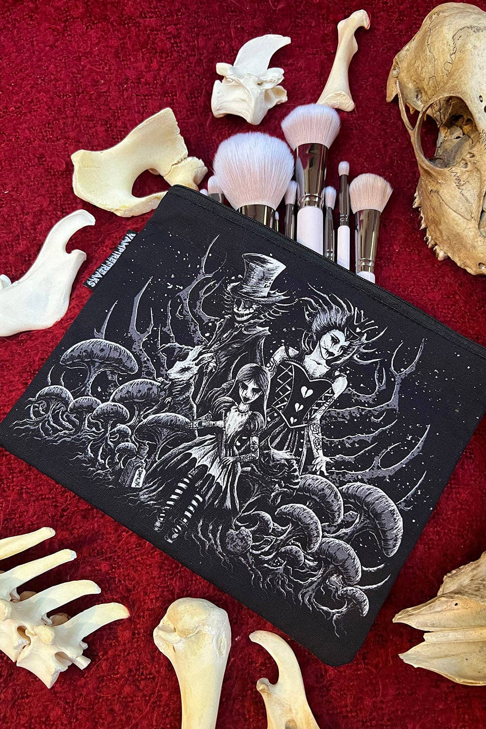 Malice In Wonderland Makeup Bag