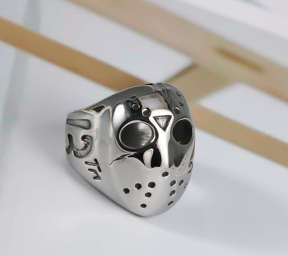 Skull Titanium Steel Ring