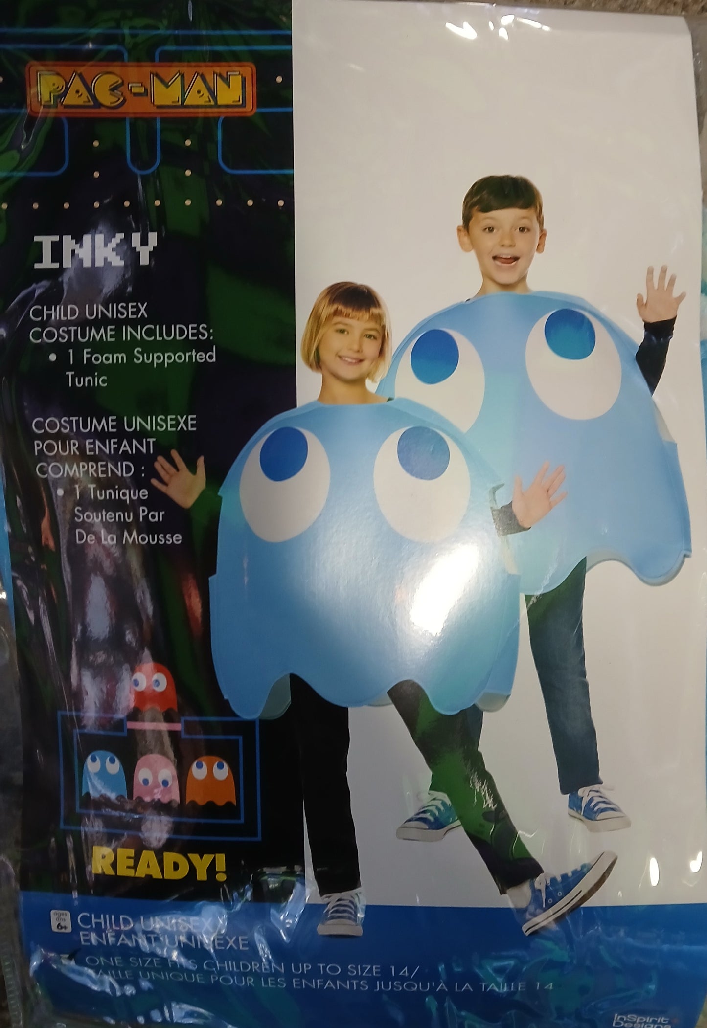 Pac-Man Ghost Child Costume