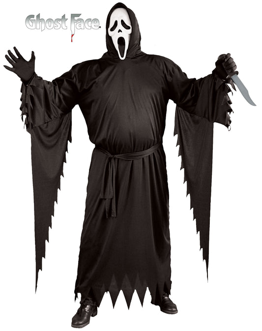 Plus Size Ghost Face Adult Costume
