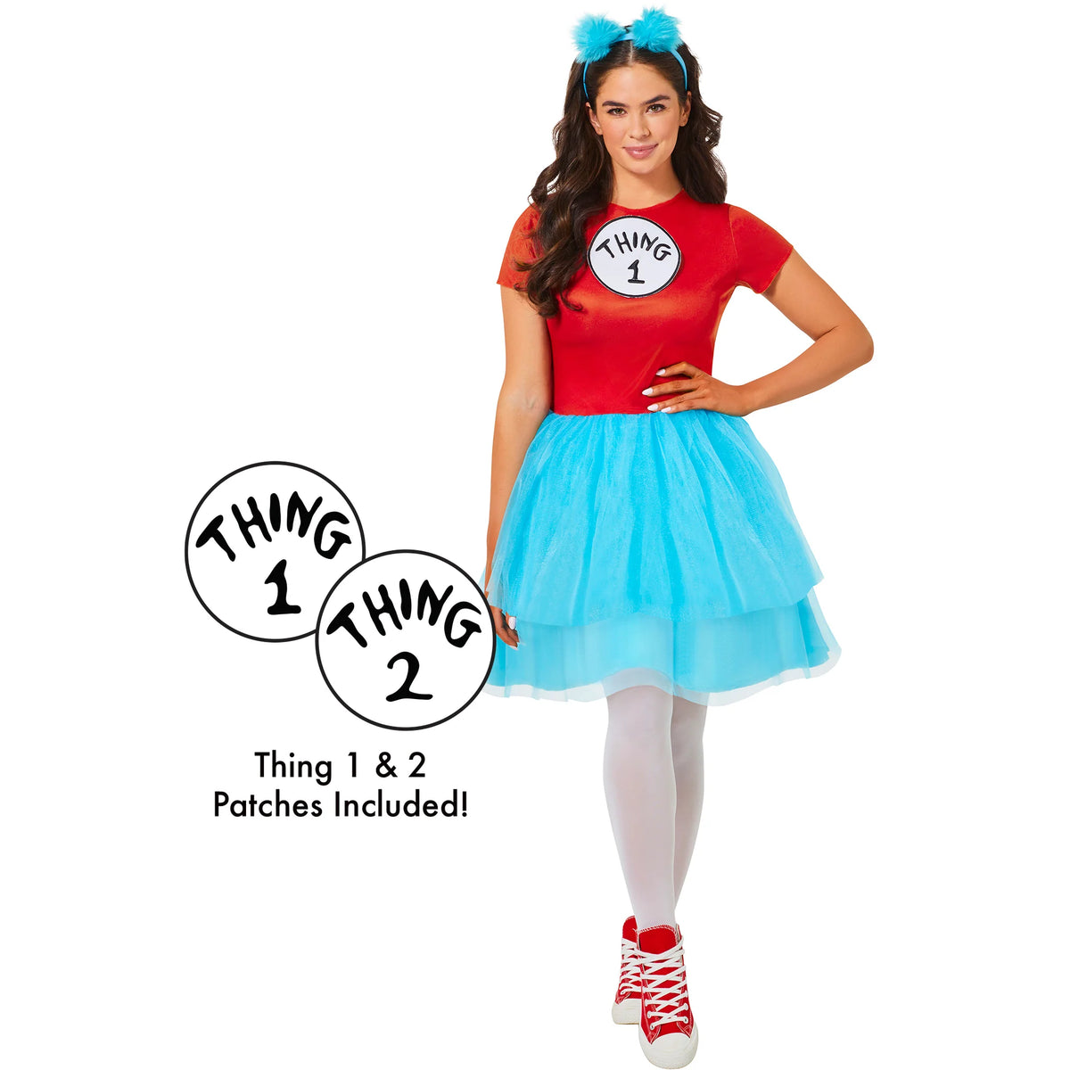 Thing 1&2 Dress Adult Costume