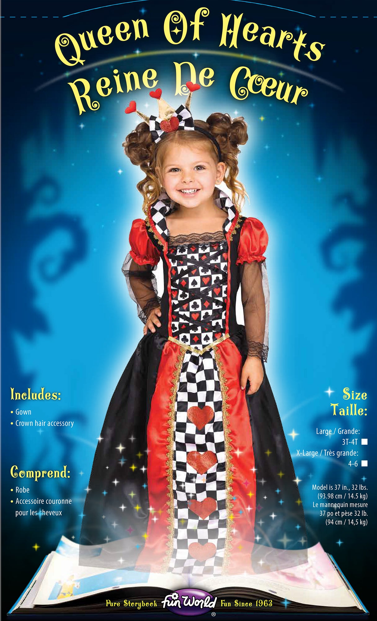 Queen of Hearts Toddler Costume
