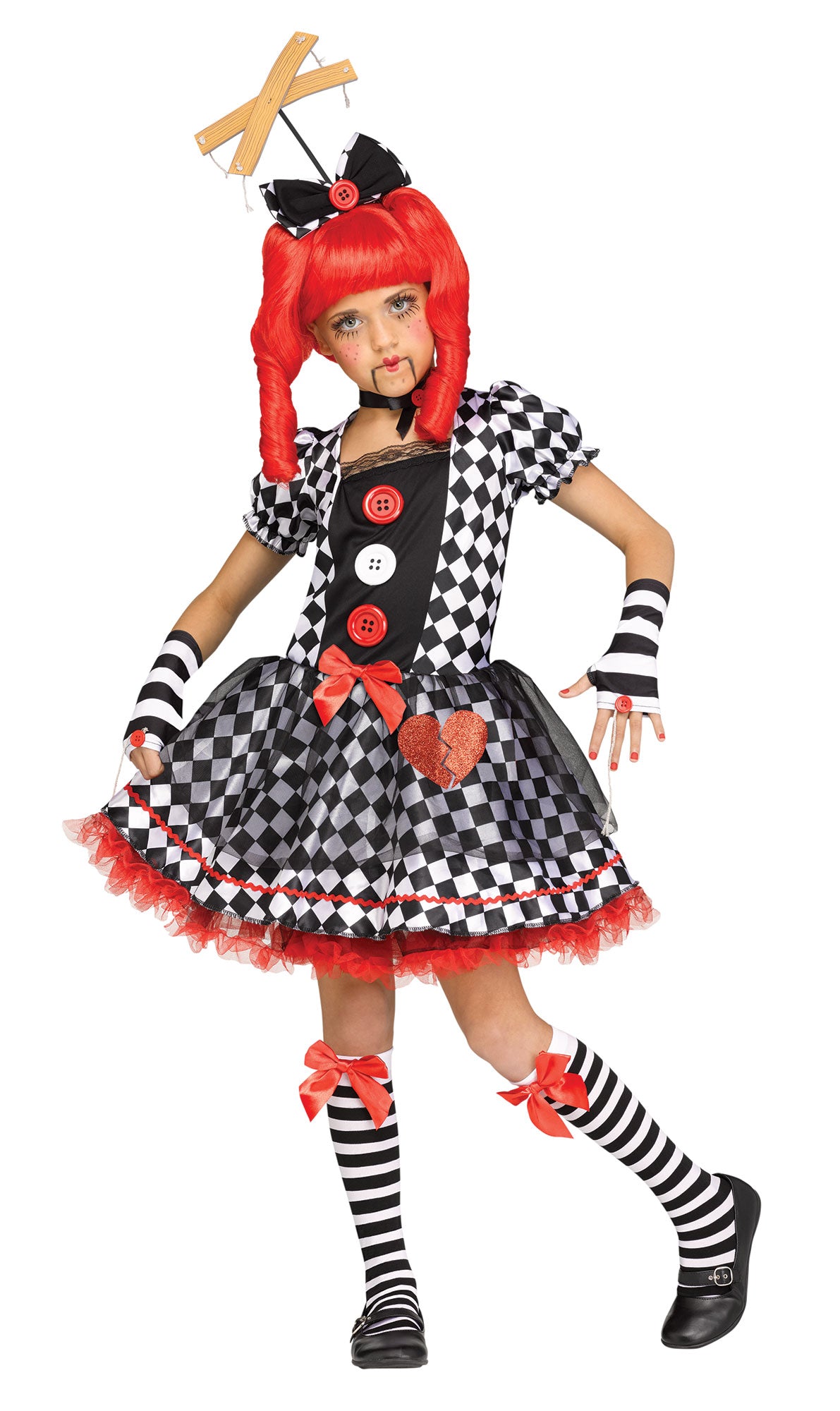 Marionette Doll Child Costume