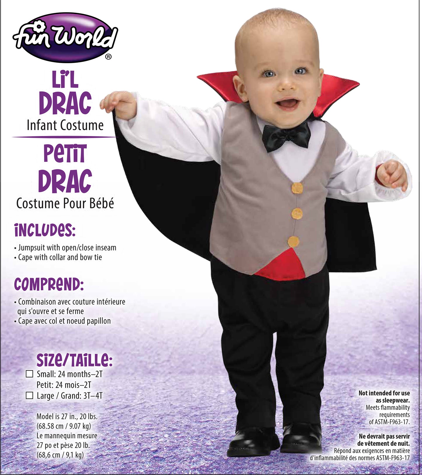 Li'l Drac Infant Costume