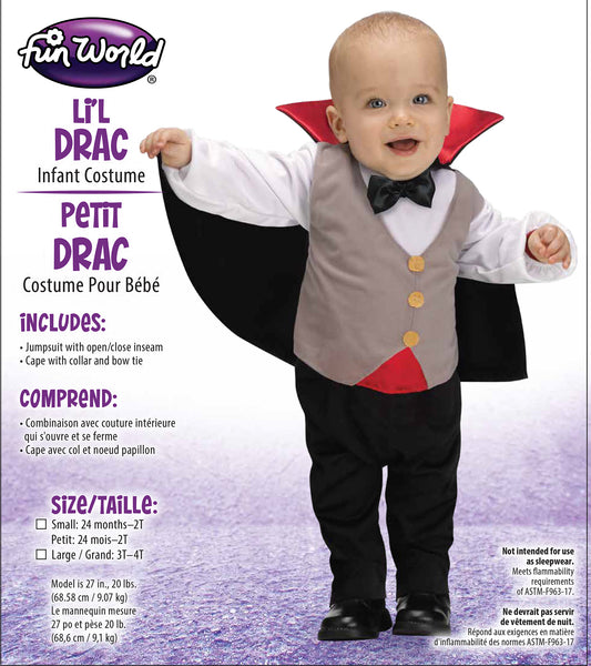 Li'l Drac Infant Costume