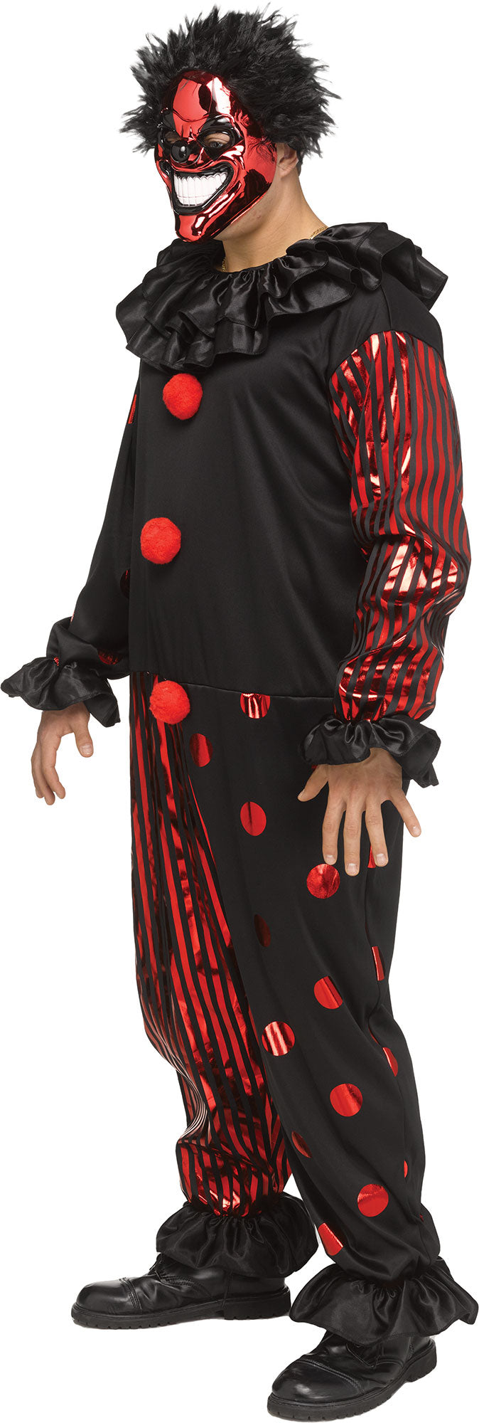 Chrome Clown Adult Costume