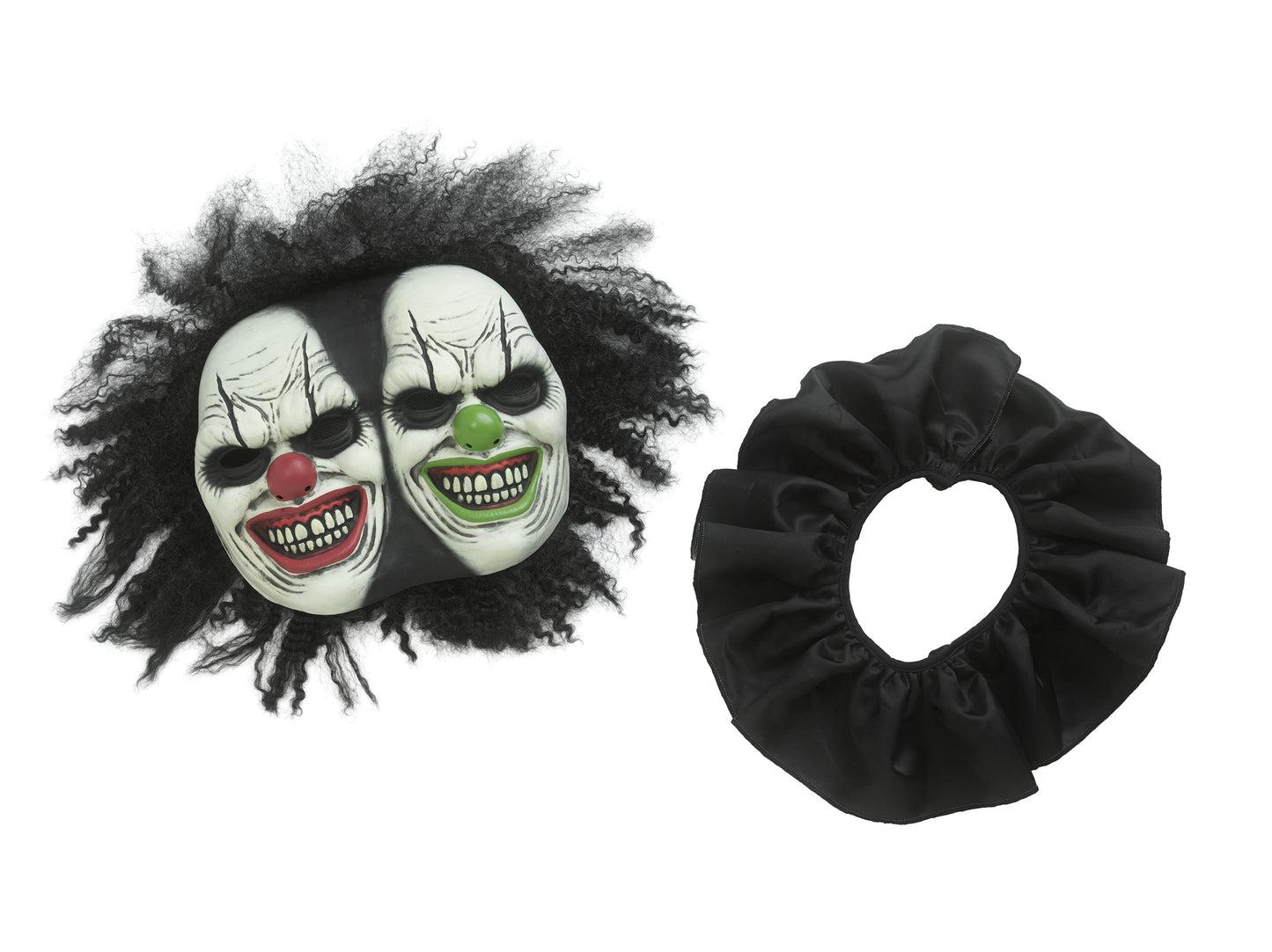 Two Headed Clown Child Costume