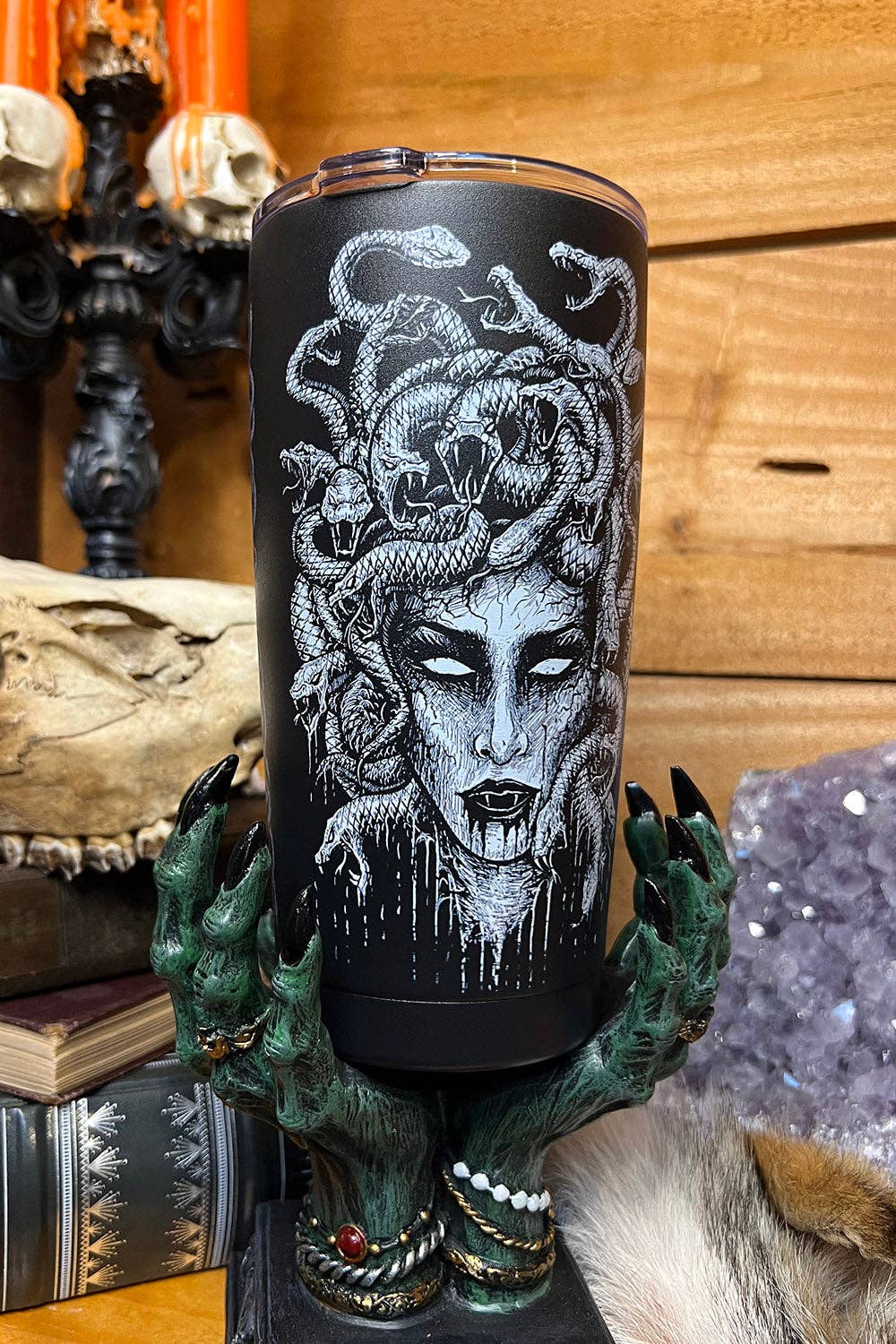 Medusa 20 oz Travel Mug