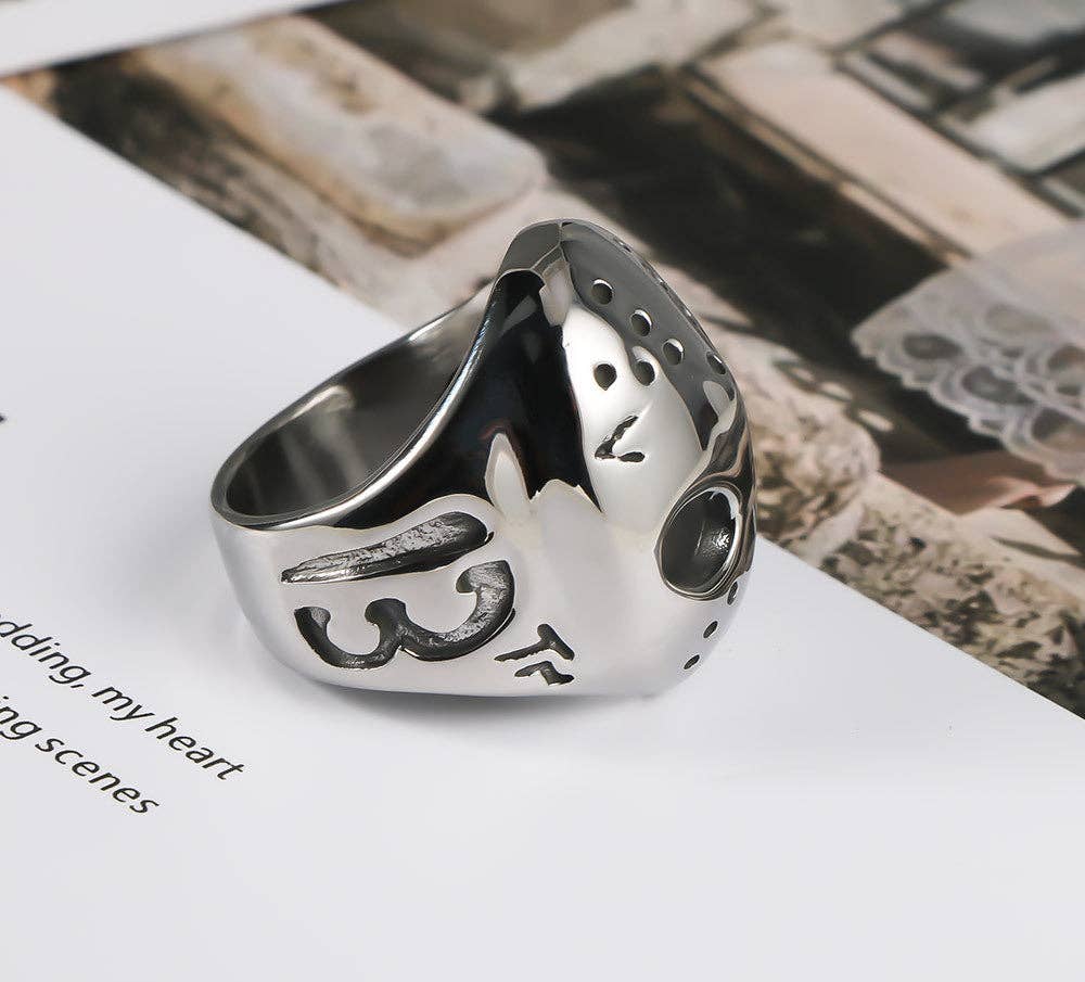 Skull Titanium Steel Ring