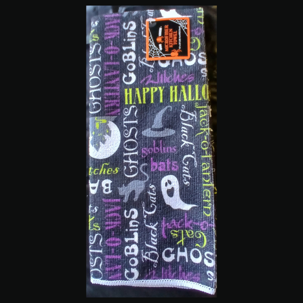 Microfiber Halloween Kitchen Textile