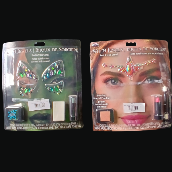Witch Jewels & Makeup Kit