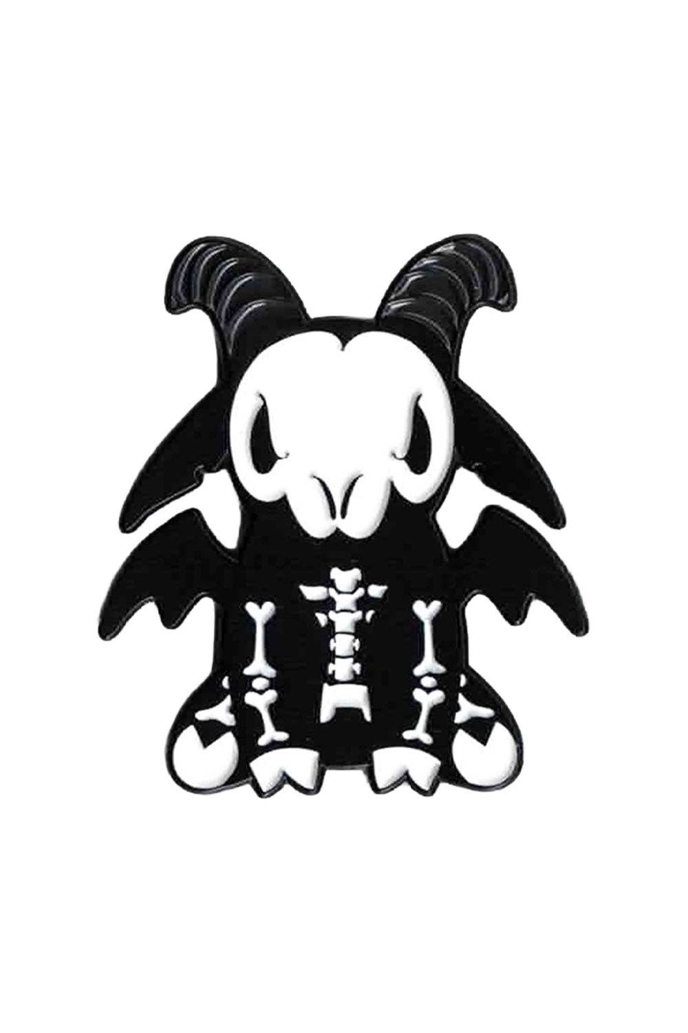 Skelegoat Enamel Pin