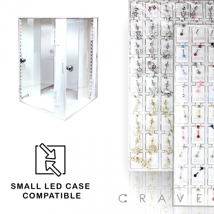 54 PCS OR 72 PCS OF ASSORTED BODY JEWELRY TRAY