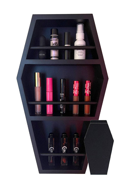 Coffin Makeup Organizer Set