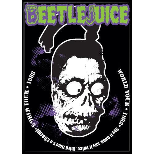 Beetlejuice Shrunken Head Magnet