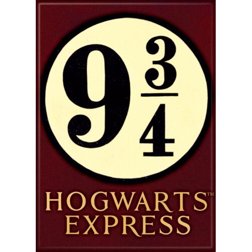 9 3/4 Hogwarts Express Magnet