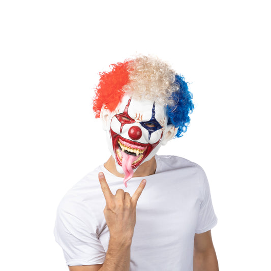 Scary Clown Mask Halloween Party Costume Fancy Dress