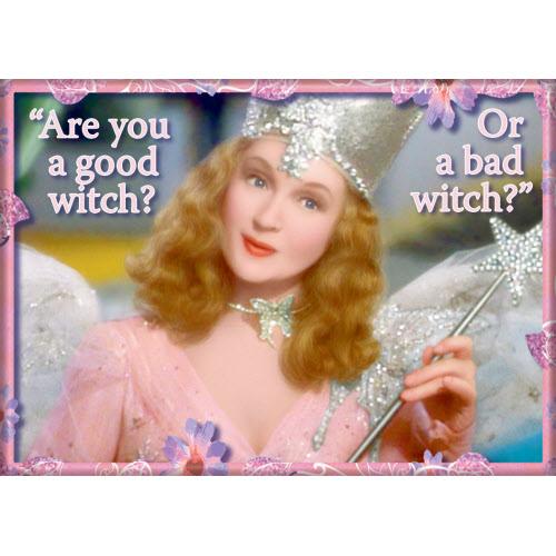 Good Witch/Bad Witch Magnet
